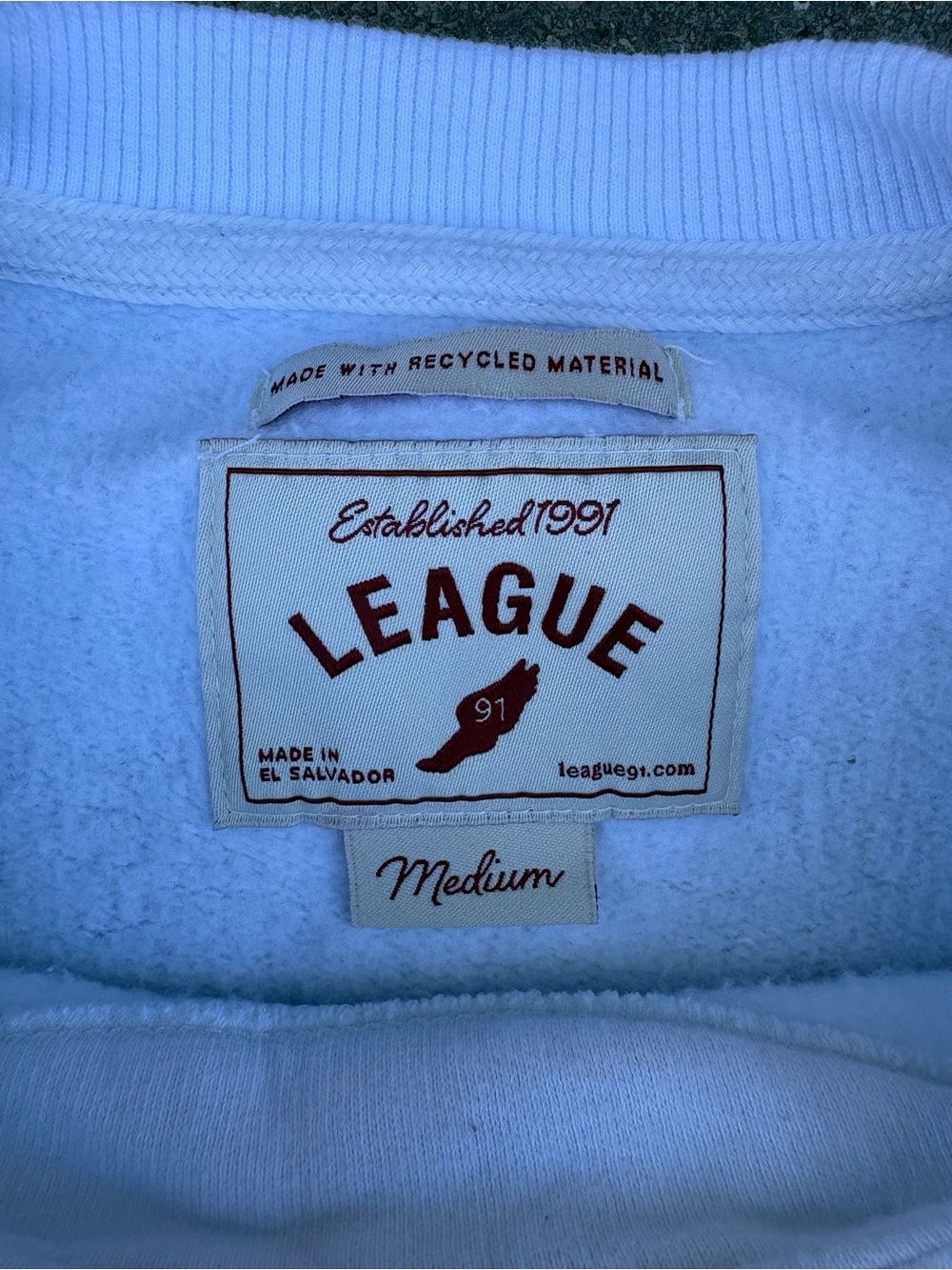 League White Bobcats Montana State Crewneck Sweatshirt - Picture 3 of 7